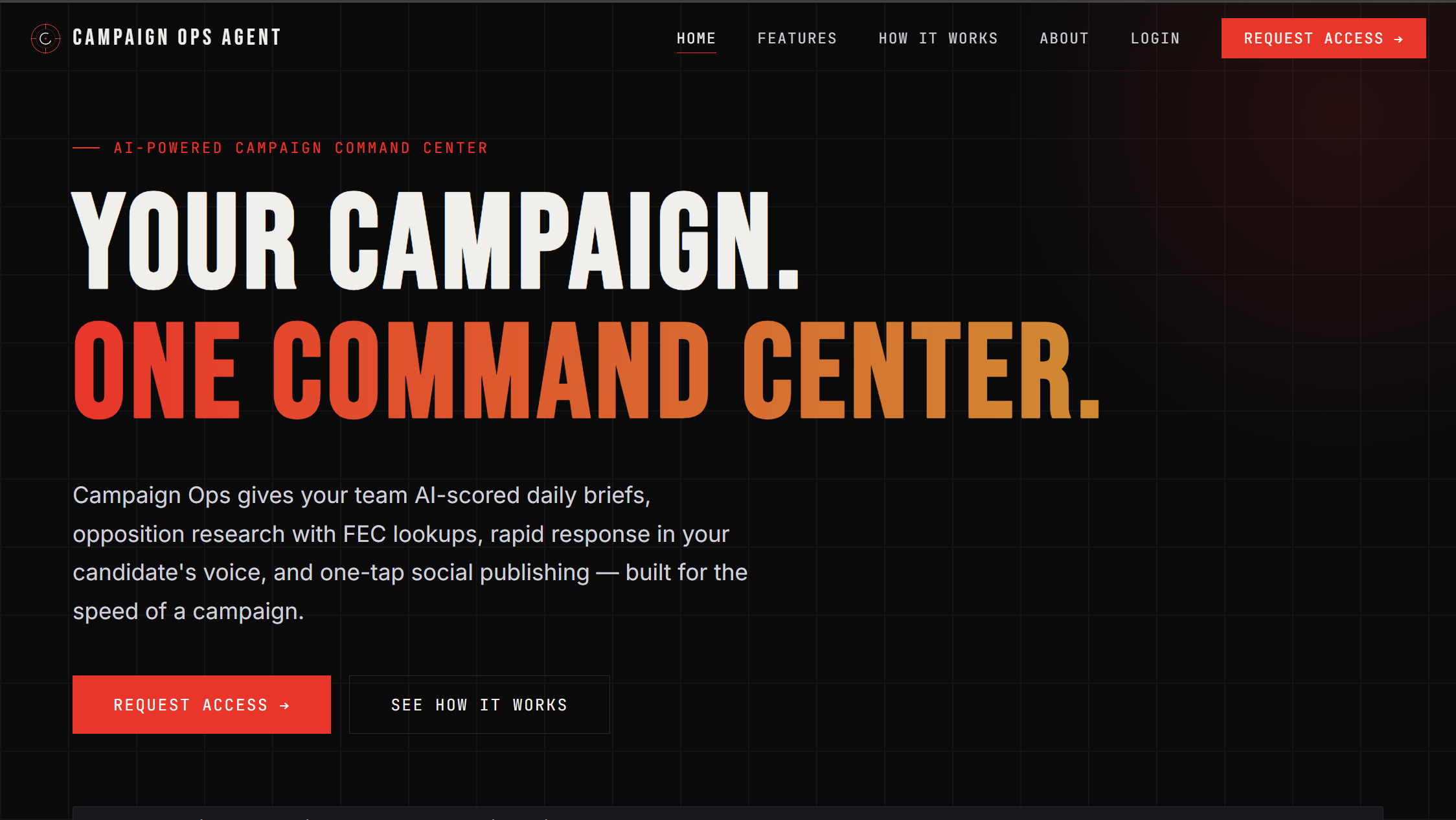 A custom client website designed by Genesis Tech
